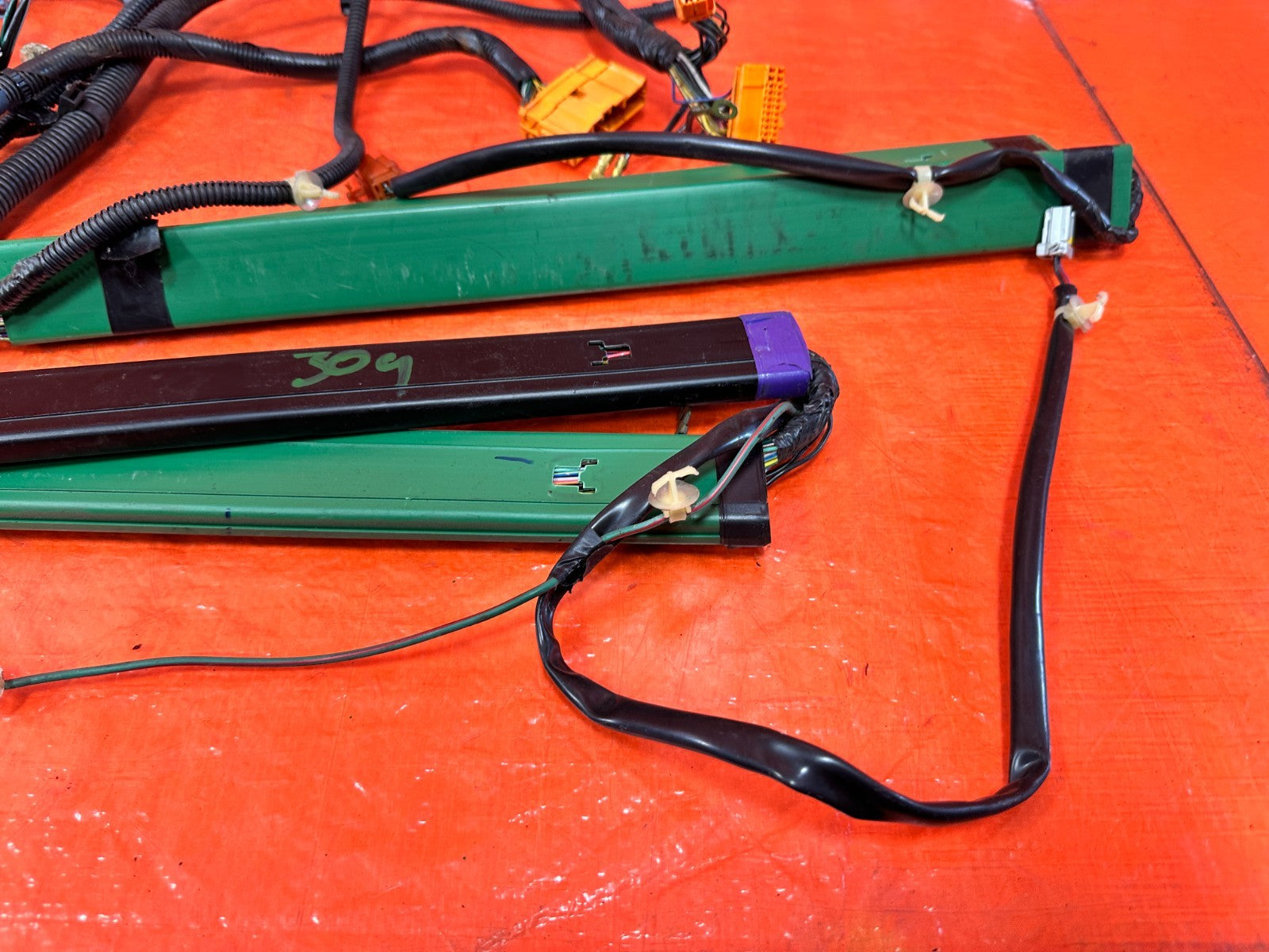 1997 97 ACURA INTEGRA 2D   REAR TAIL LIGHT LAMP WIRING HARNESS WIRE LOOM OEM 3091