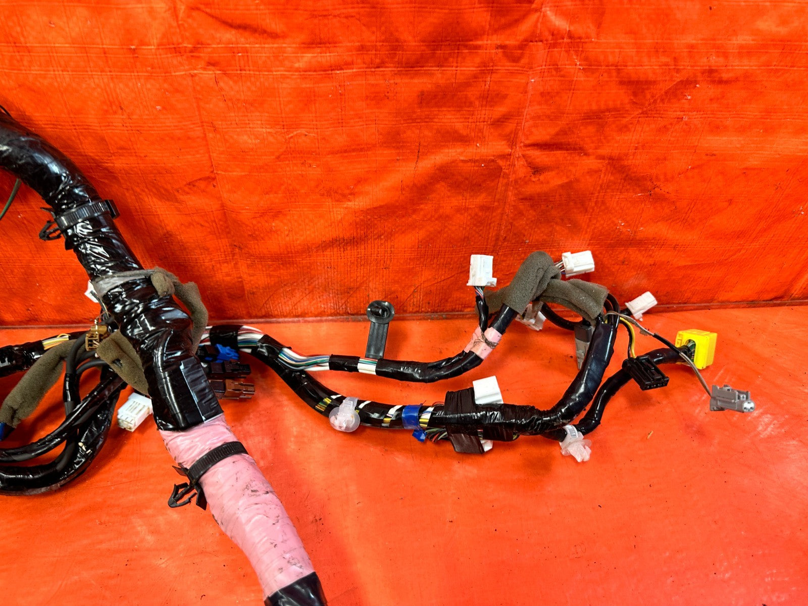 2017 INFINITI Q50 RED SPORT 400 INTERIOR DASHBOARD DASH WIRING WIRE HARNESS #31616