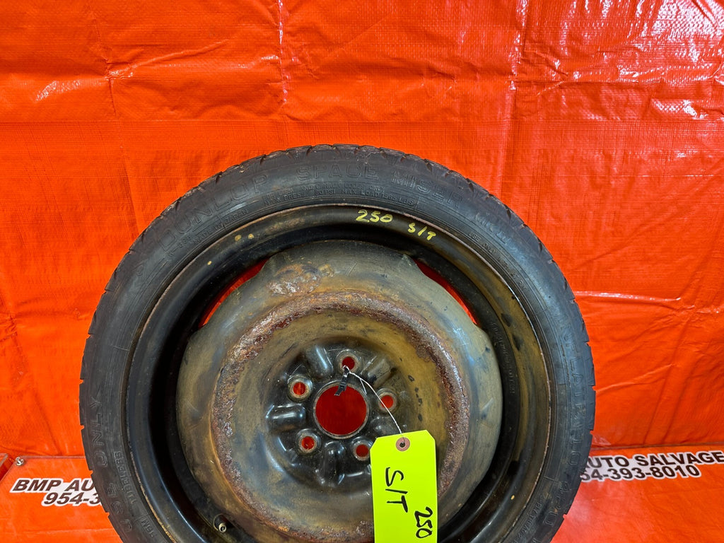 00 05 TOYOTA CELICA   EMERGENCY SPARE BACK UP TIRE WHEEL RIM   OEM FACTORY #2505