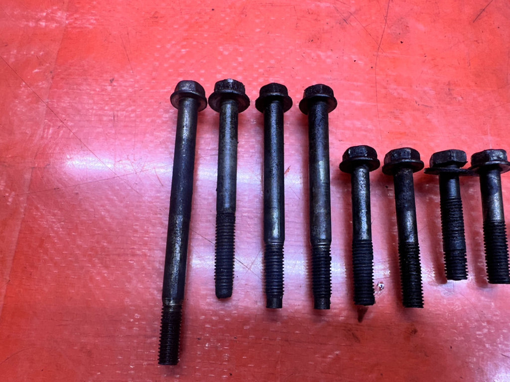 04-05 ACURA TSX 2.4L K24A2 ALTERNATOR AC COMPRESSOR POWER STEERING BOLTS #3396
