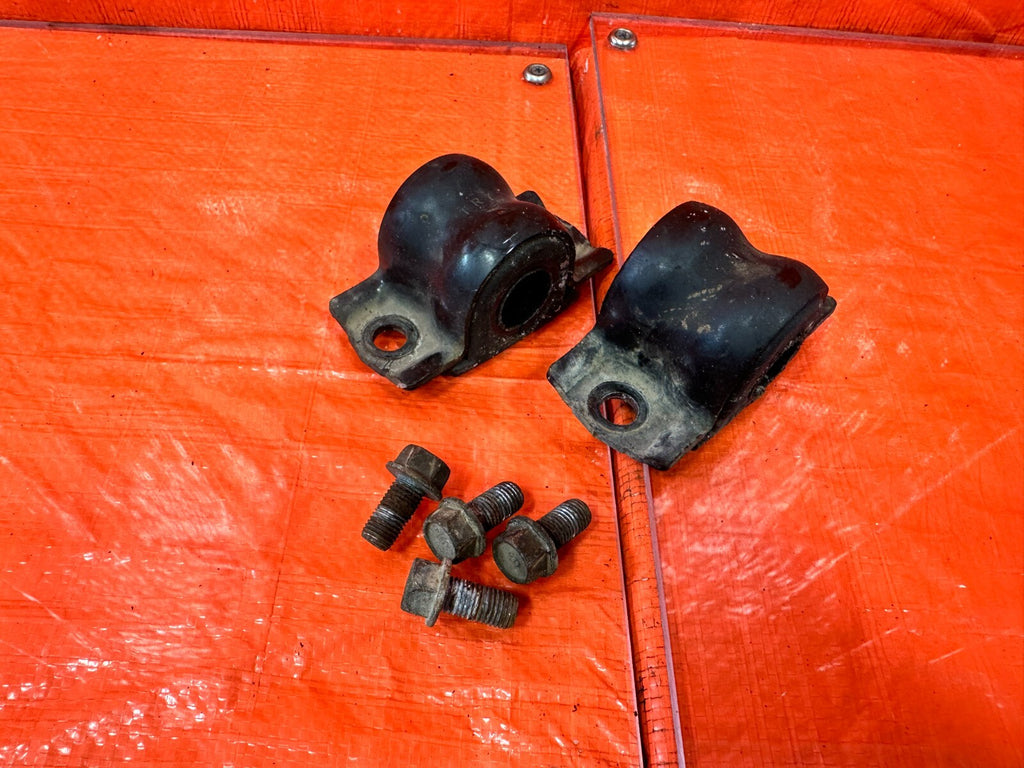 12 15 HONDA CIVIC SI   LEFT & RIGHT FRONT SWAY BAR BRACKETS   OEM FACTORY #2656