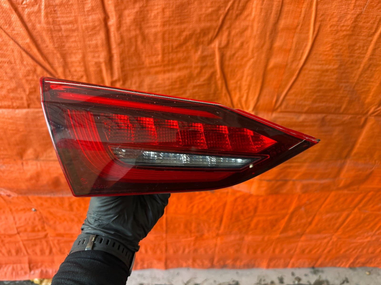 17 19 INFINITI Q50   DRIVER LEFT   INNER TRUNK   TAIL LIGHT LAMP   OEM FACTORY2