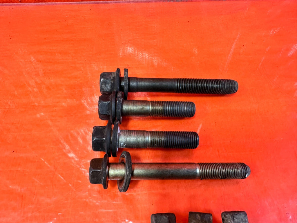 93 97 HONDA DEL SOL   REAR TRANSMISSION BRACKET BOLTS HARDWARE OEM FACTORY #2725