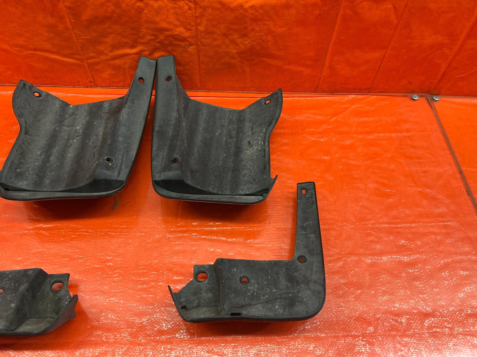 08 12 HONDA ACCORD SEDAN FACTORY MUD FLAP SPLASH GUARD SET FRONT & REAR OEM #17418