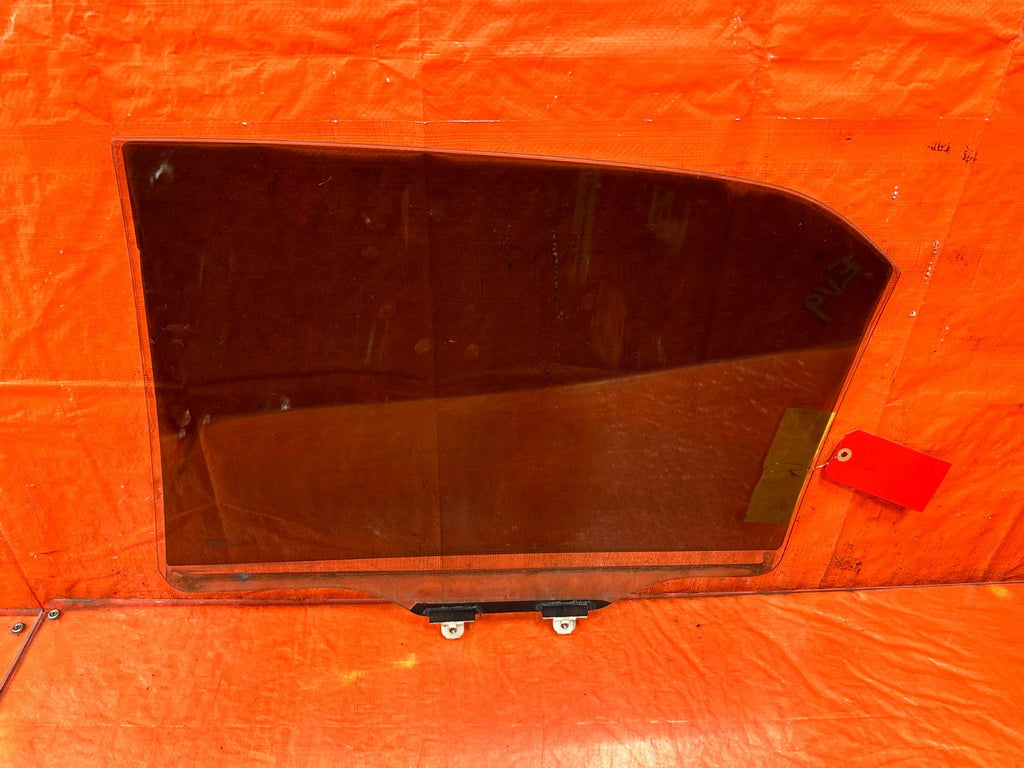03 05 LANCER EVOLUTION EVO VIII IX 8 9 PASSENGER RIGHT REAR DOOR GLASS WINDOW1
