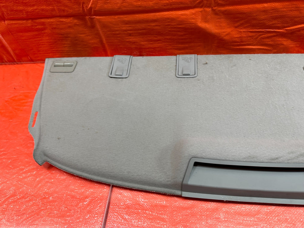 07 13 INFINITI G35 G37 SEDAN   REAR SPEAKER COVER TRAY LINER TRIM   GRAY OEM 1927