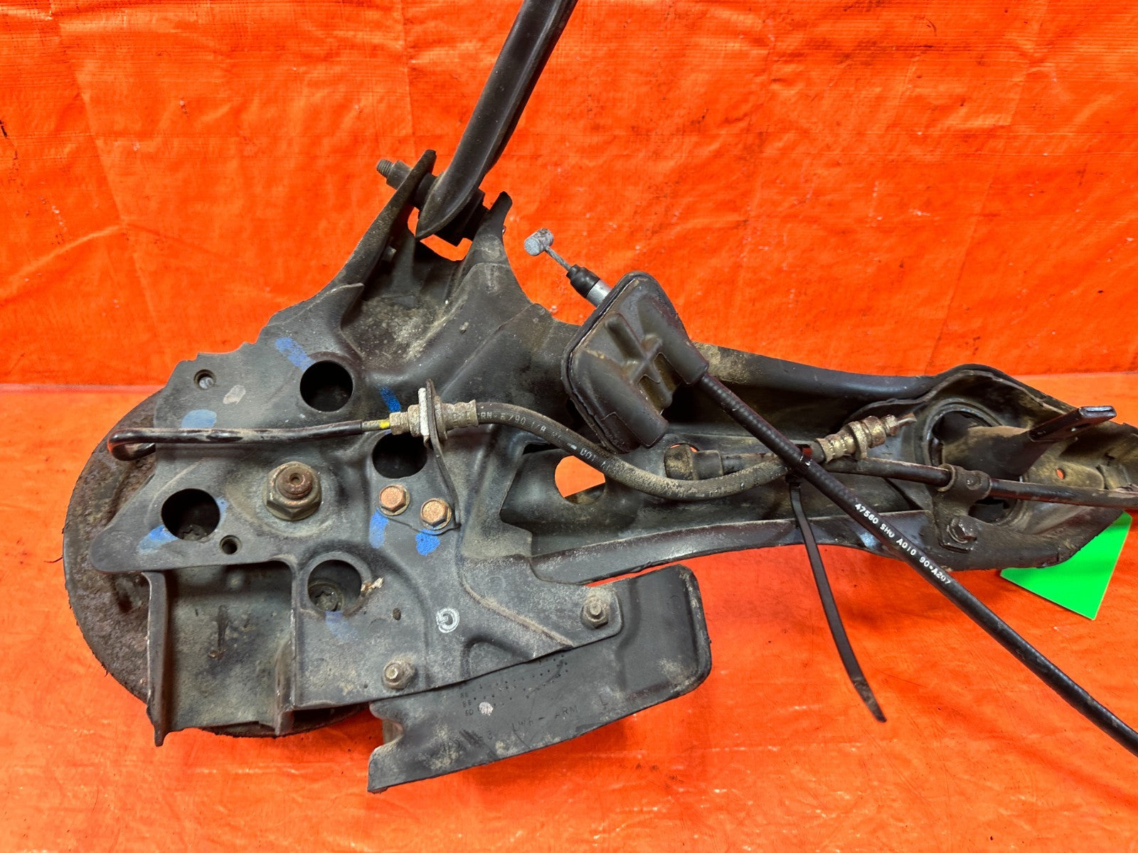 90 91 HONDA CIVIC HATCHBACK   DRIVER LEFT REAR TRAILING ARM LOWER ARM   OEM9