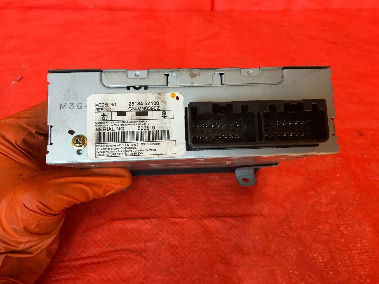 OEM NISSAN & INFINITI NAVIGATION DVD PLAYER   MATCH PART # 28184 5Z1007