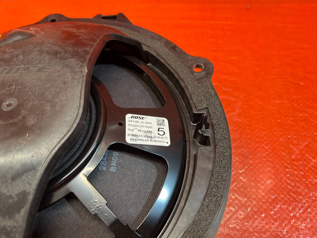 08 15 INFINITI G37 Q60   BOSE MODEL   FRONT DOOR SPEAKERS  LEFT & RIGHT OEM #16911