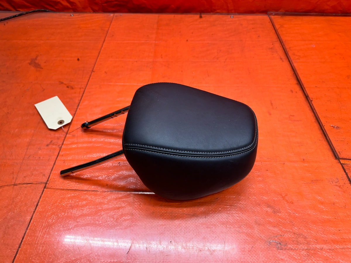 14-15 INFINITI Q50 3.7L AWD FRONT SEAT HEADREST HEAD REST PAD CUSHION BLACK #3456