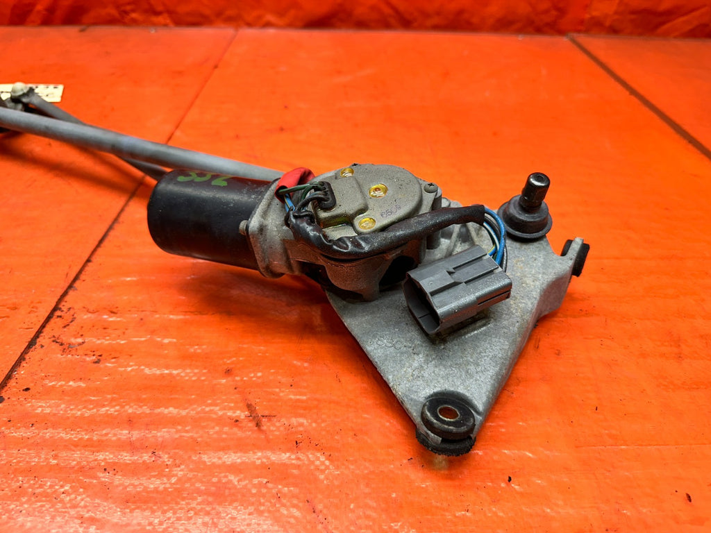 92 96 HONDA PRELUDE FRONT WINDSHIELD WIPER MOTOR OEM #3324