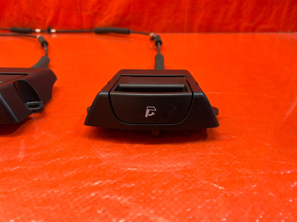 09 14 ACURA TSX LEFT & RIGHT REAR SEAT RECLINIG RELEASE CABLES W PULL HANDLE 1676