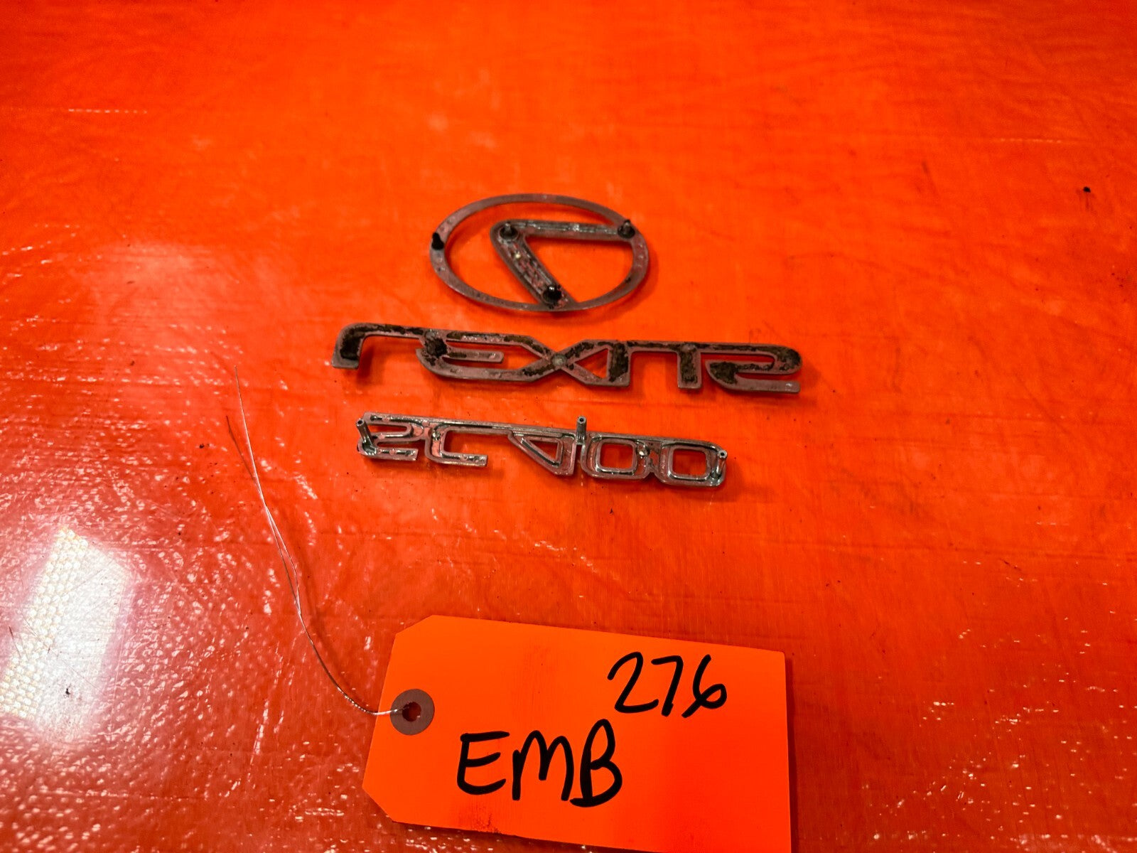 92 00 LEXUS SC400   EMBLE MBADGE INSIGNIA   LEXUS   SC400 & L   OEM #27613