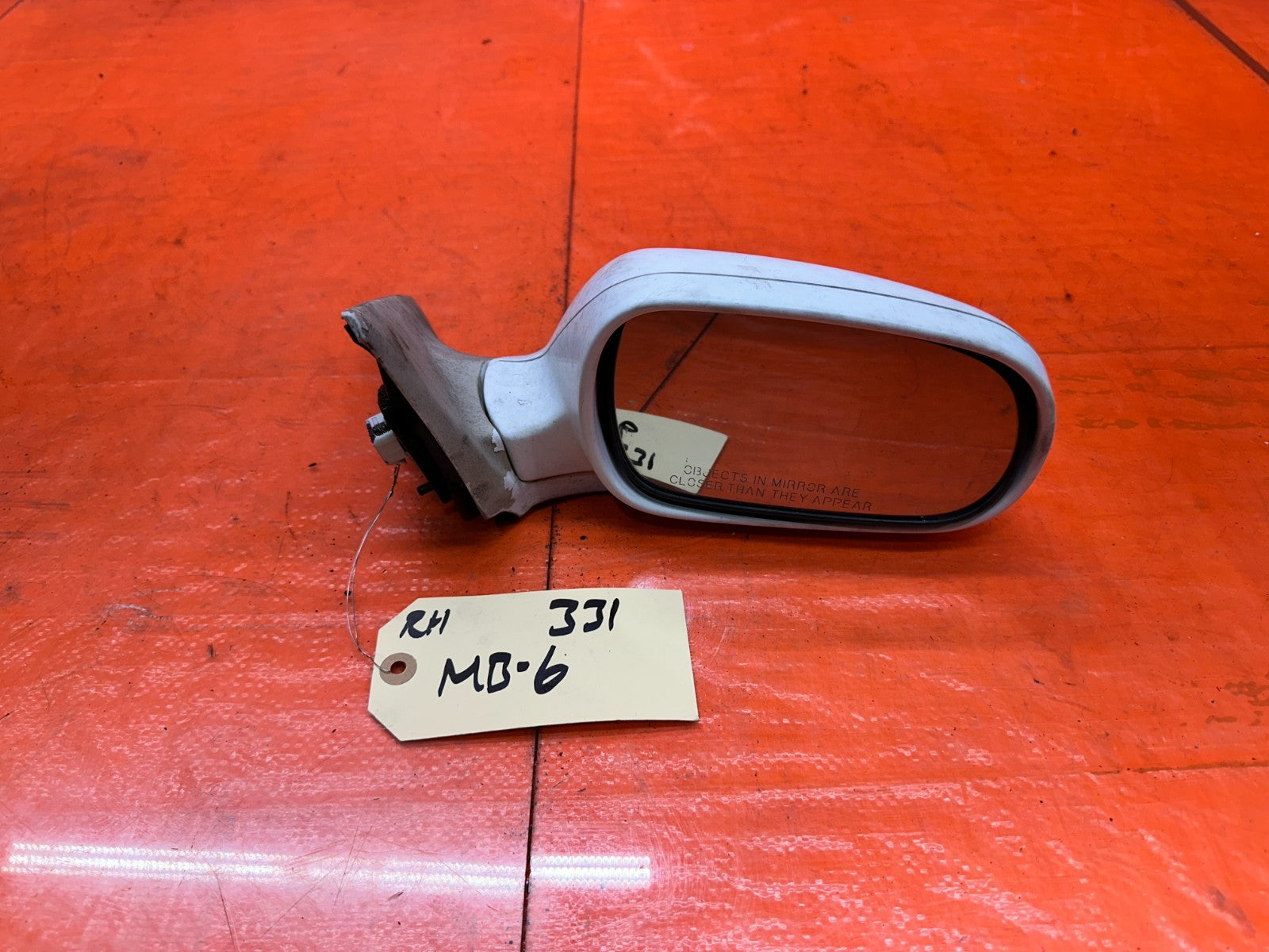 94 01 ACURA INTEGRA 2D RIGHT PASSENGER POWER SIDE VIEW MIRROR OEM #3314