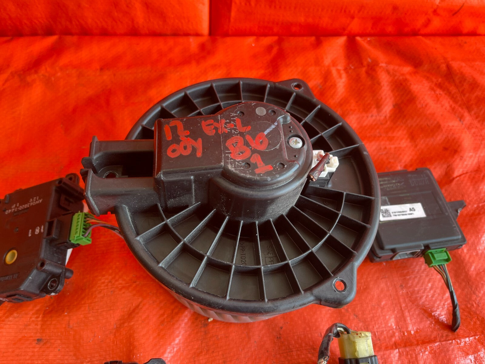 11 17 HONDA ODYSSEY   BLOWER MOTOR FAN W/ RESISTOR REFRESH KIT   OEM OE FACTORY6