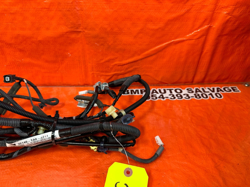 08 12 HONDA ACCORD SEDAN   PASSENGER RIGHT INTERIOR WIRE HARNESS WIRING LOOM 2512