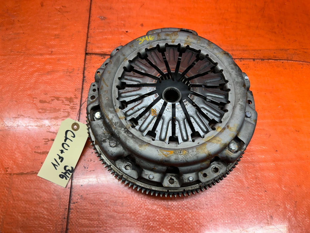 03-06 NISSAN 350Z 3.5L VQ35DE 6 SPEED MANUAL CLUTCH DISC AND FLYWHEEL OEM #3460
