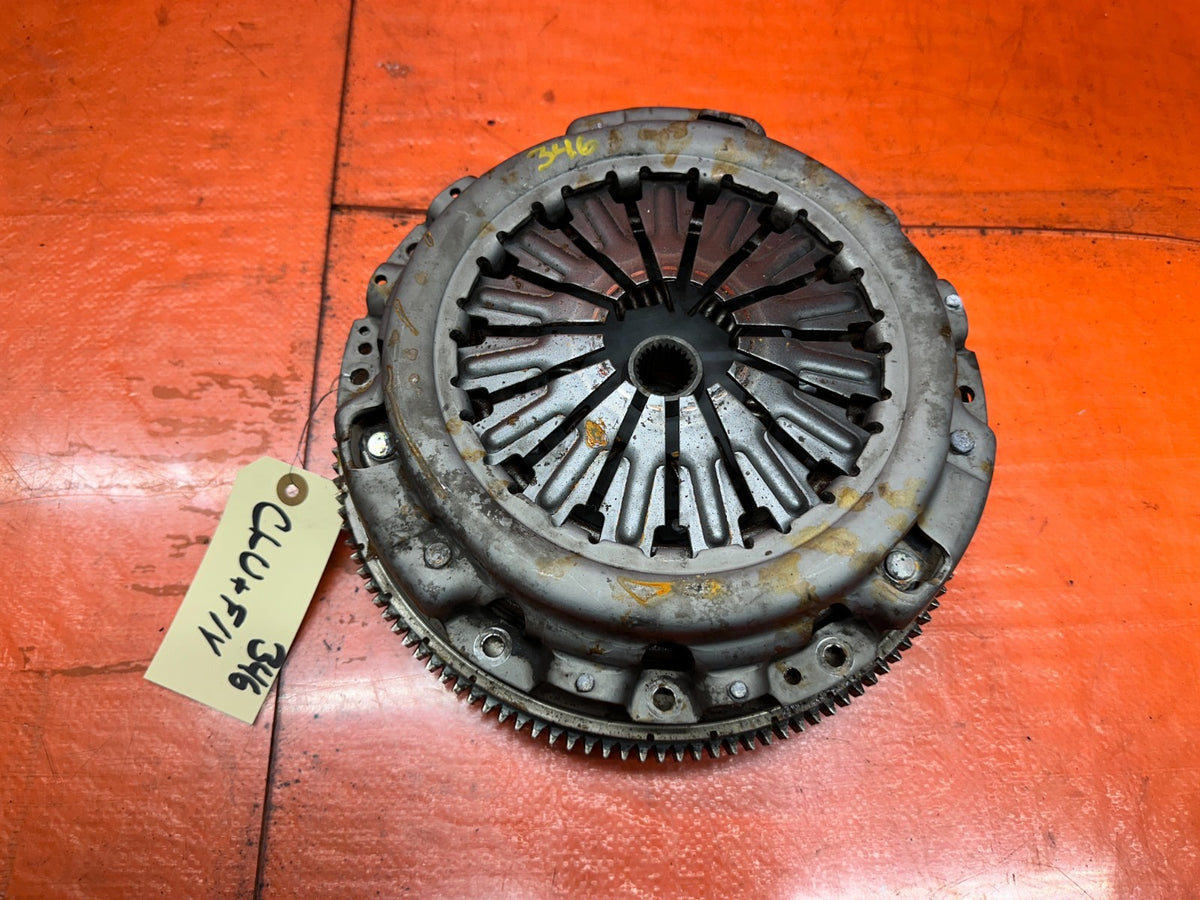 03-06 NISSAN 350Z 3.5L VQ35DE 6 SPEED MANUAL CLUTCH DISC AND FLYWHEEL OEM #3460