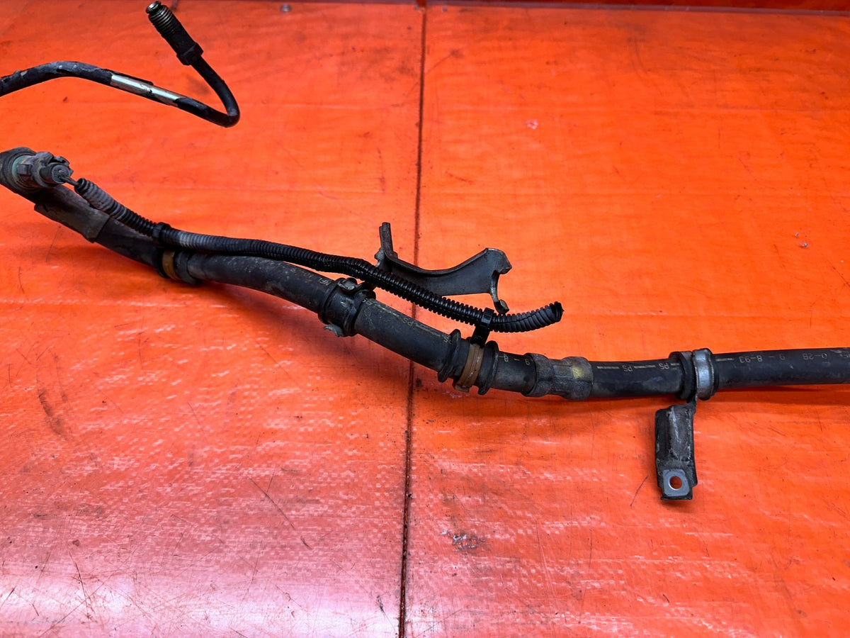 1992-1995 HONDA CIVIC HIGH PRESSURE POWER STEERING PUMP HOSE LINE OEM #3486