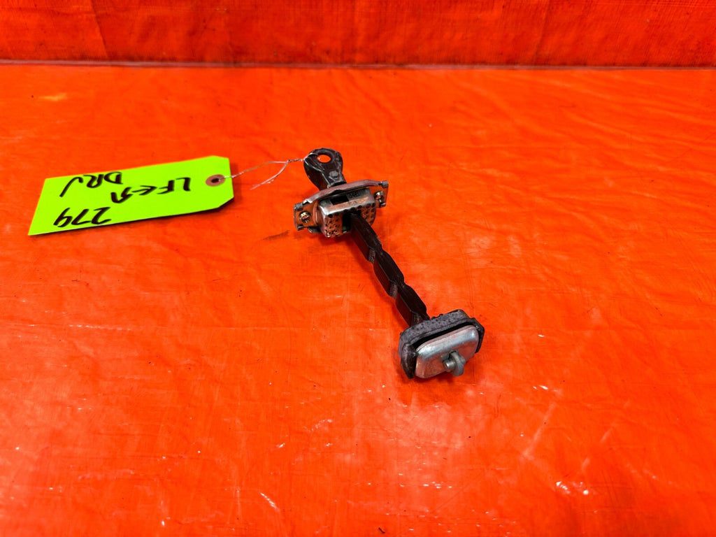 09 14 ACURA TSX   DRIVER LEFT FRONT DOOR CHECKER HINGE ARM STOPPER   OEM #2792