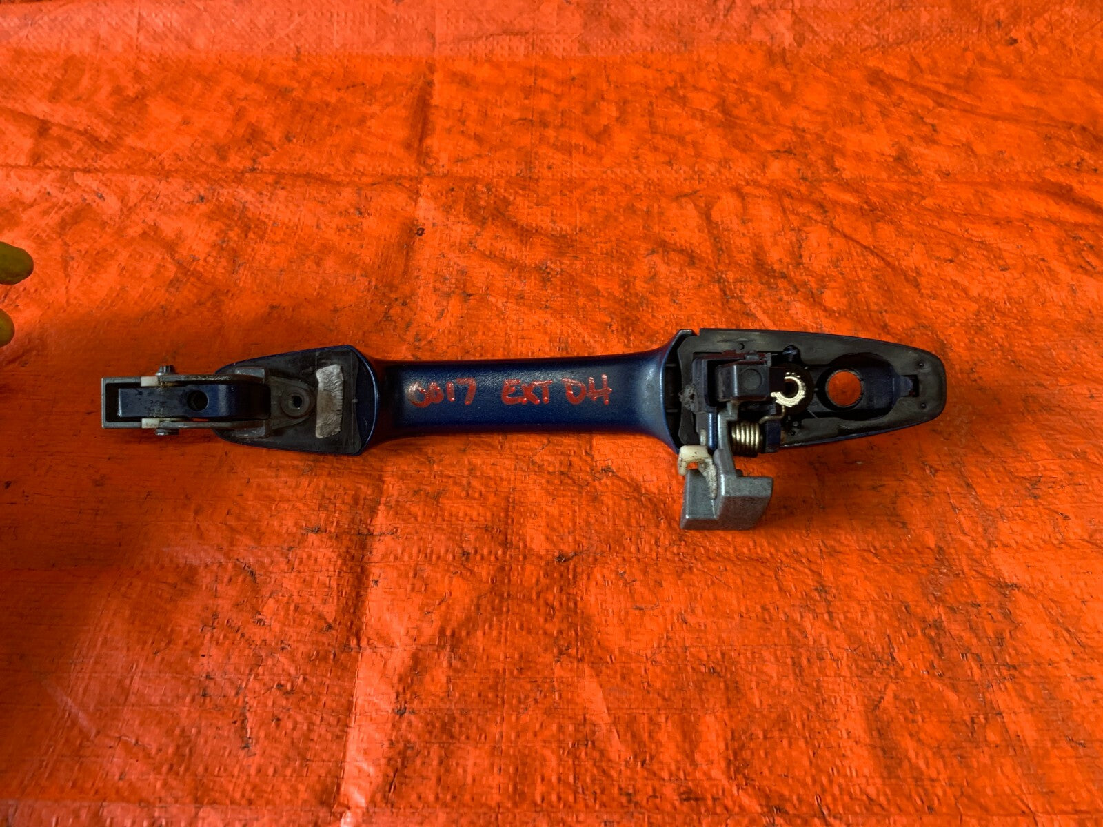 OEM 2010 HONDA CIVIC SI COUPE   DRIVER LEFT EXTERIOR DOOR HANDLE DYNO BLUE PEARL6