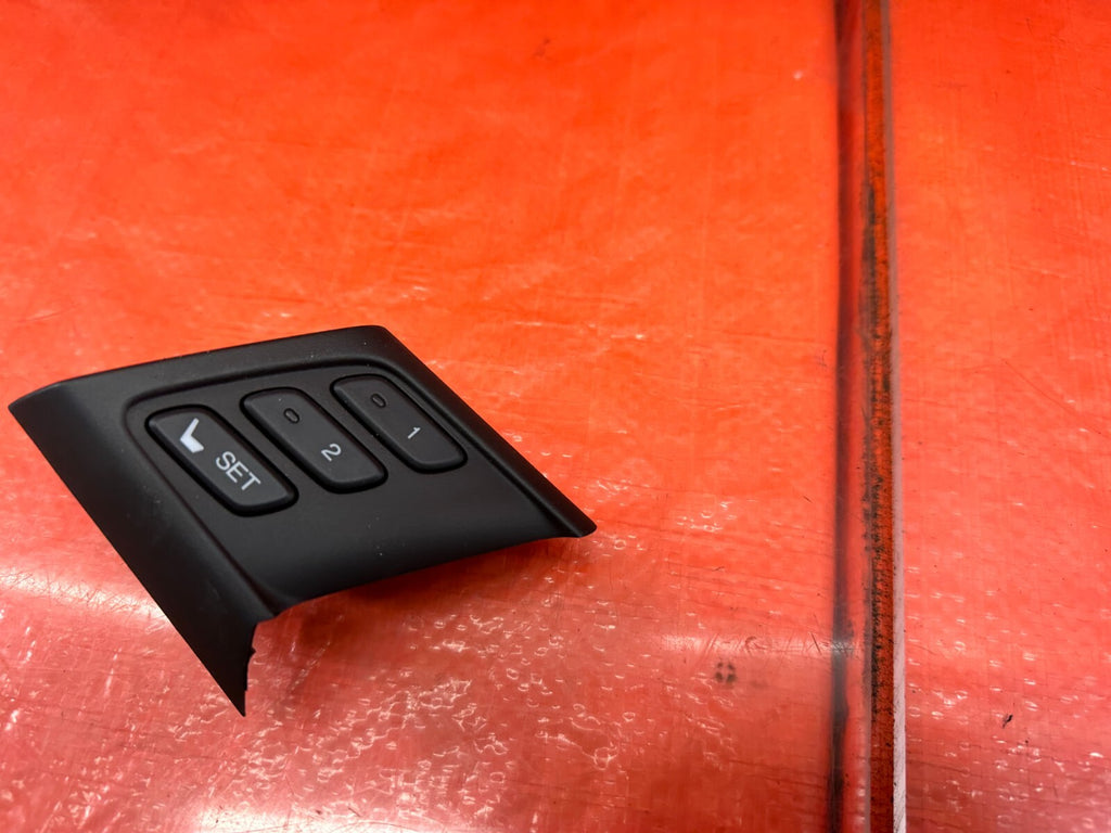 09 14 ACURA TSX   SEAT MEMORY SWITCH   DRIVER LEFT SIDE  OEM FACTORY #2331
