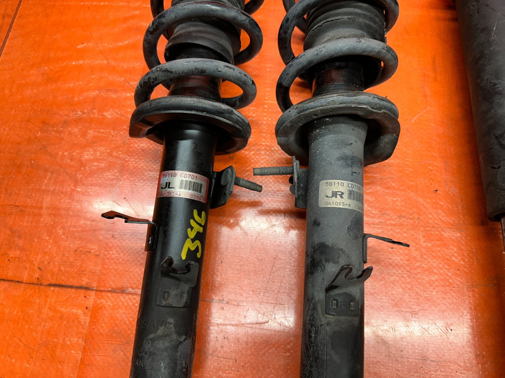 03-08 NISSAN 350Z FRONT SHOCKS SPRINGS STRUTS AND REAR SHOCKS SET OEM #3469