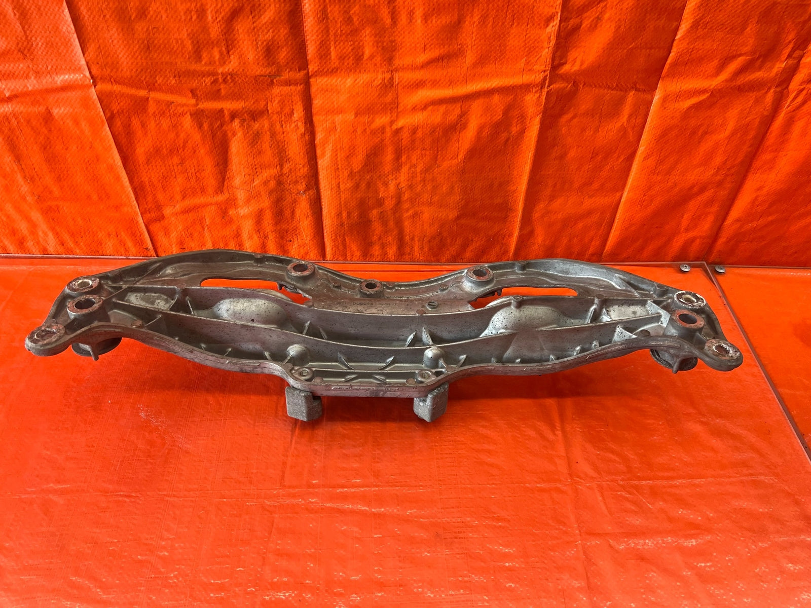 09 14 ACURA TSX 2.4L   FRONT ALUMINUM SUB FRAME CROSSMEMBER REINFORCEMENT BRACE9