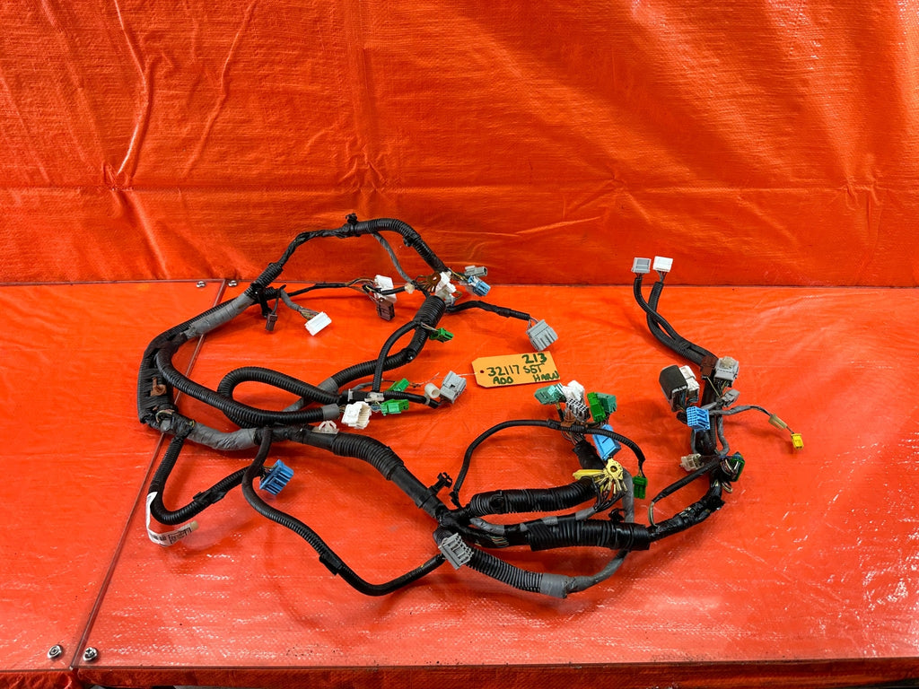 02 03 HONDA CIVIC SI EP3 HATCH   INSTRUMENT GAUGE CLUSTER WIRE HARNESS LOOM #2130