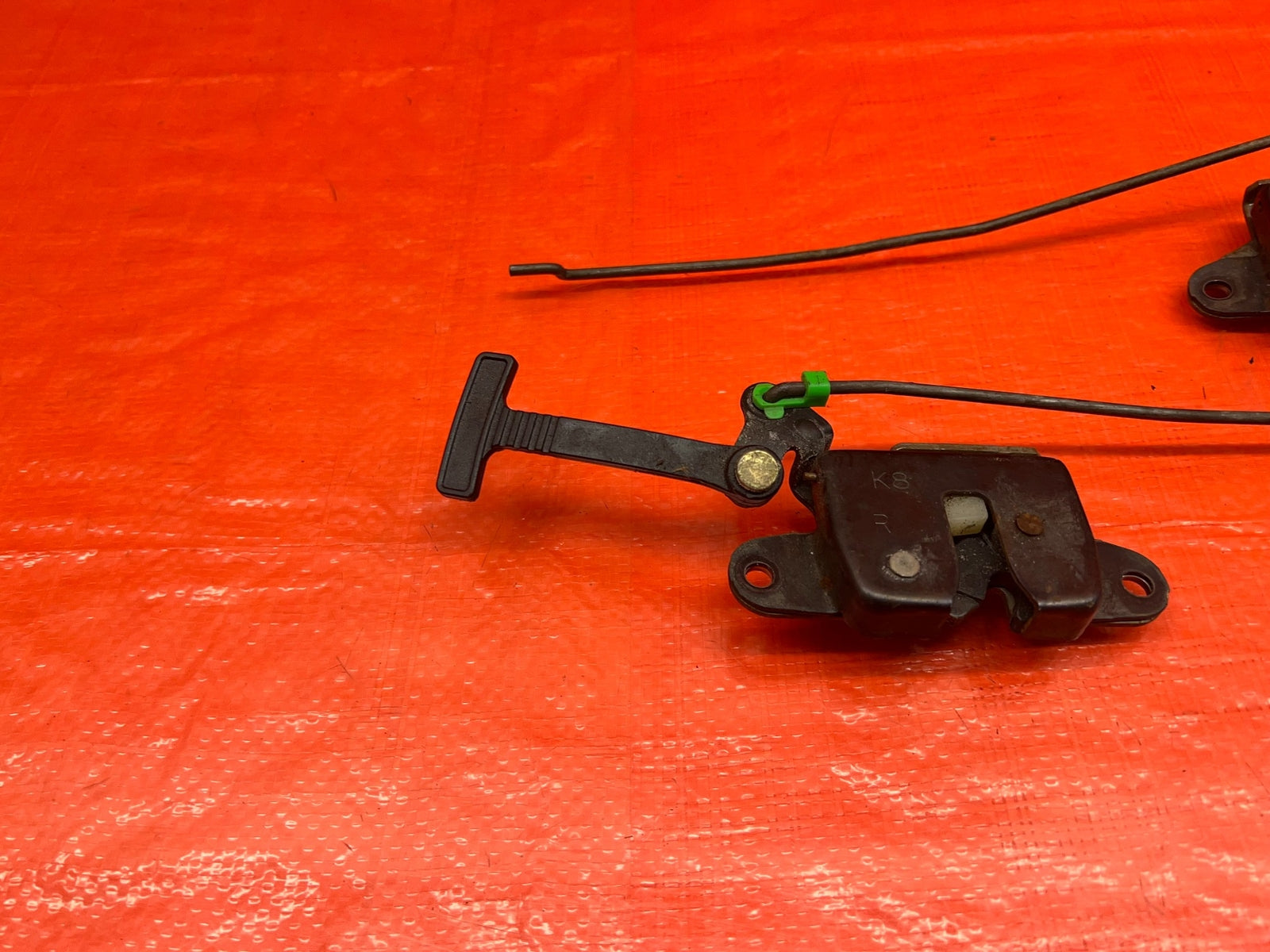 96 00 HONDA CIVIC COUPE   REAR SEAT RELEASE PULL HANDLES   LEFT & RIGHT OEM #1738