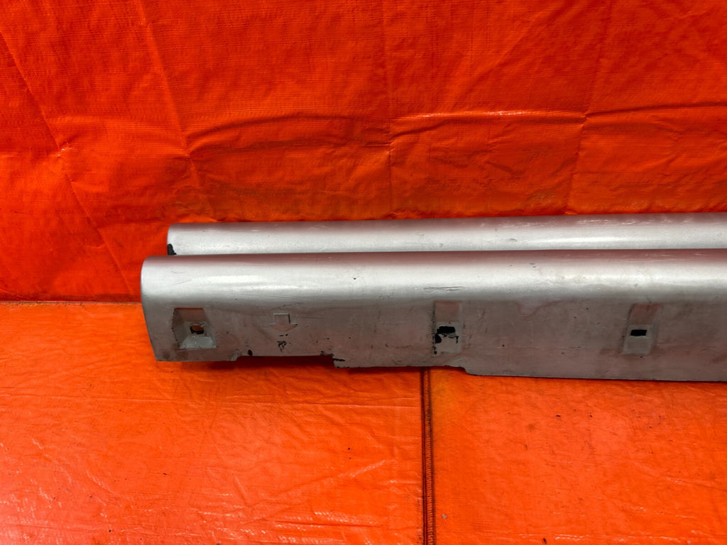 92 95 HONDA CIVIC 2D COUPE LEFT & RIGHT SIDE SKIRTS ROCKER MOLDING TRIM OEM #2578