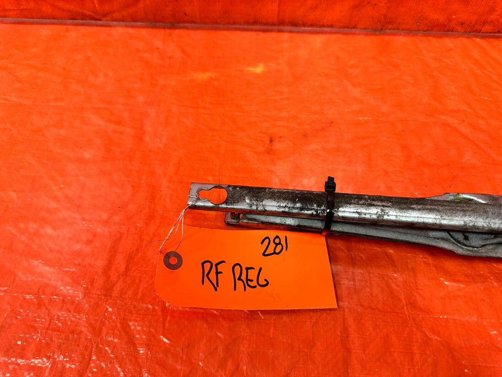 94 01 ACURA INTEGRA   2 DOOR ONLY   WINDOW REGULATOR   PASSENGER RIGHT   OEM 2814
