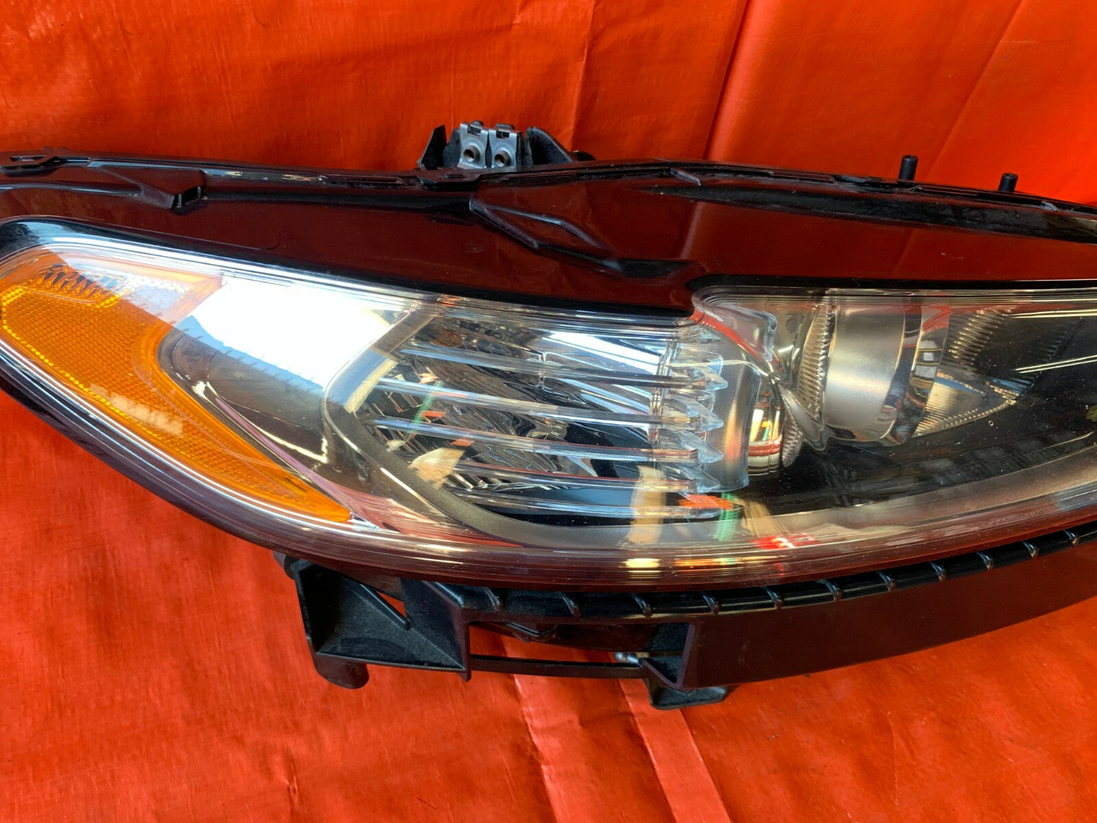 OEM 2014 2015 2016 FORD FUSION   PASSENGER RIGHT HEADLIGHT HEADLAMP   HALOGEN6