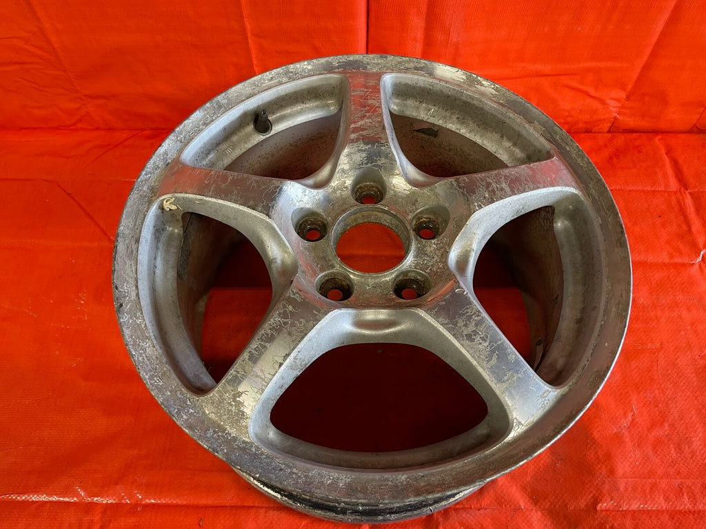 00 03 HONDA S2000   AP1   REAR WHEEL RIM   16x7.5 +65   OEM OE   WEAR PRESENT < 0