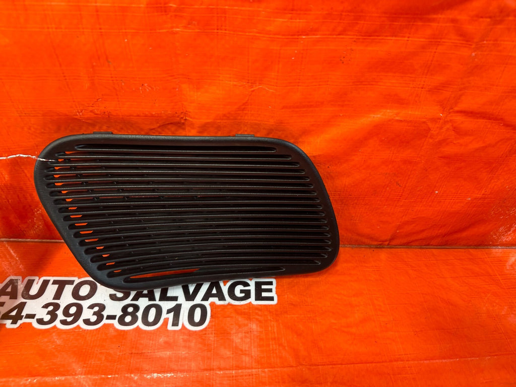 94 01 ACURA INTEGRA 2D   DRIVER LEFT REAR   SPEAKER COVER TRIM PLASTIC BLACK 2531