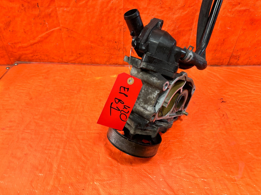 02 06 ACURA RSX K20A2 K20A3 WATER PUMP HOUSING W/ COOLANT NECK & THERMOSTAT OEM12
