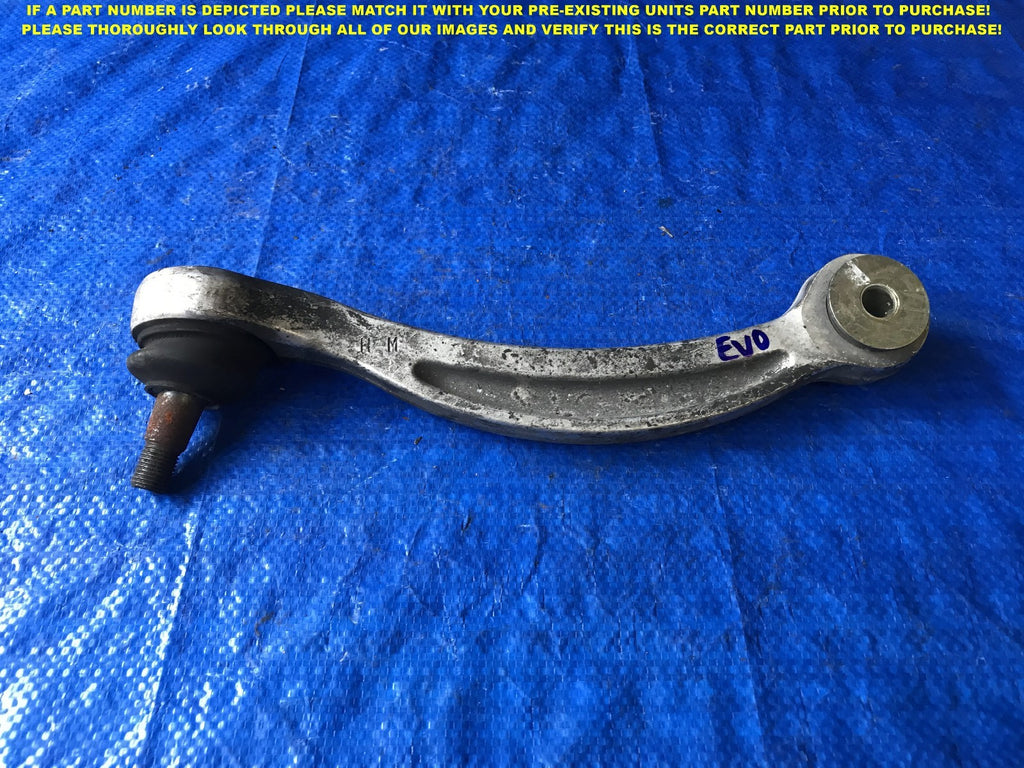 OEM 2003 2004 2005 MITSUBISHI EVOLUTION VIII 8 REAR CONTROL ARM 0