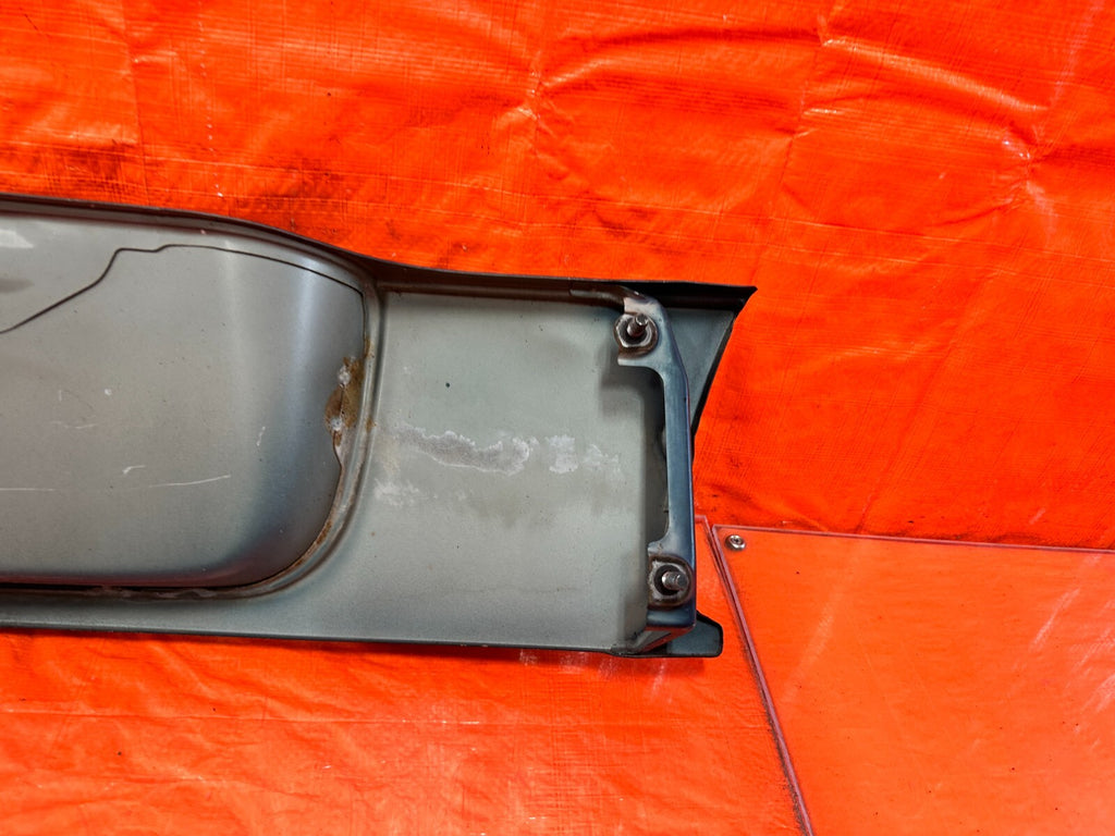 HONDA DEL SOL REAR TRUNK TAIL LIGHT TRIM SKIRT FINISH PANEL LICENSE PLATE #2955