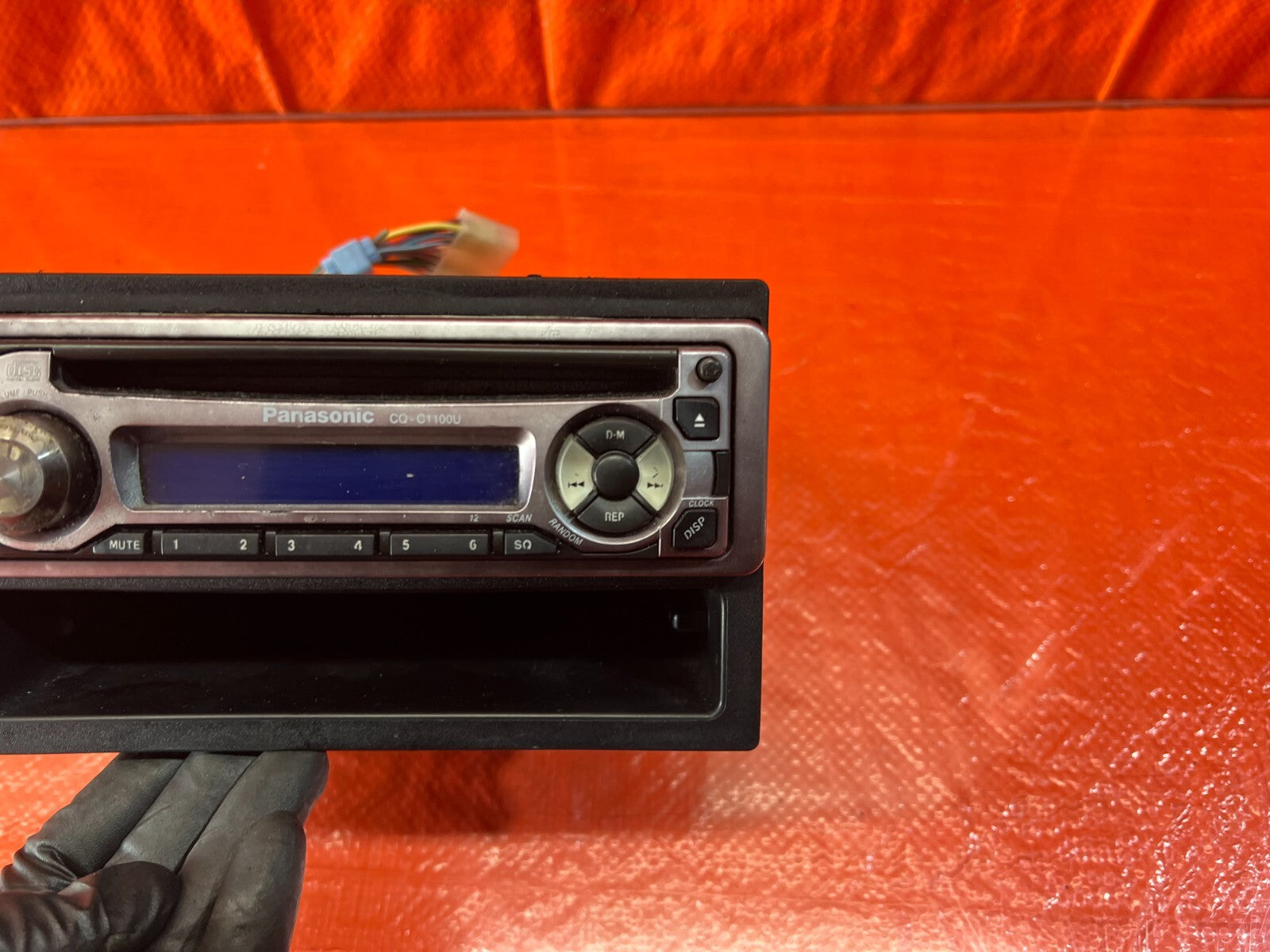 PIONEER BRAND   CQ C1100U MODEL   AM FM RADIO STEREO DVD PLAYER   #1443