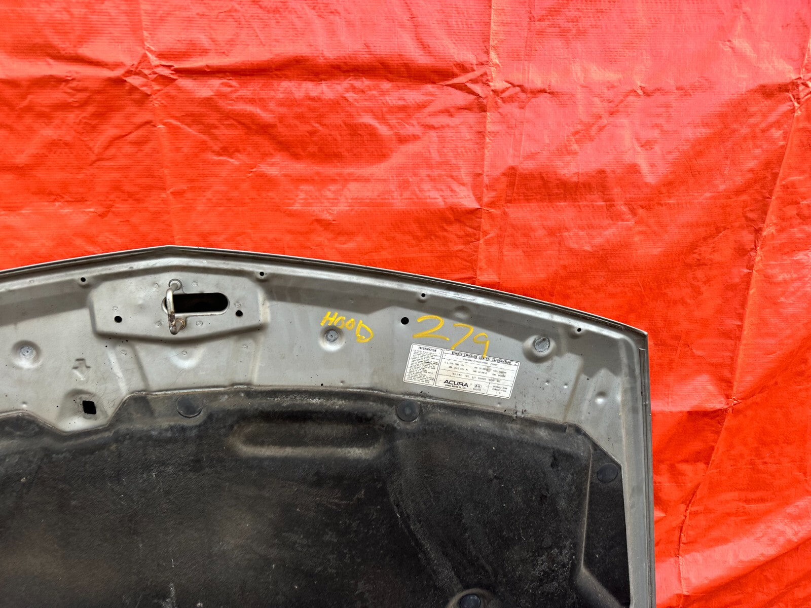 09 14 ACURA TSX   HOOD / BONNETT ASSEMBLY   OEM FACTORY #2797