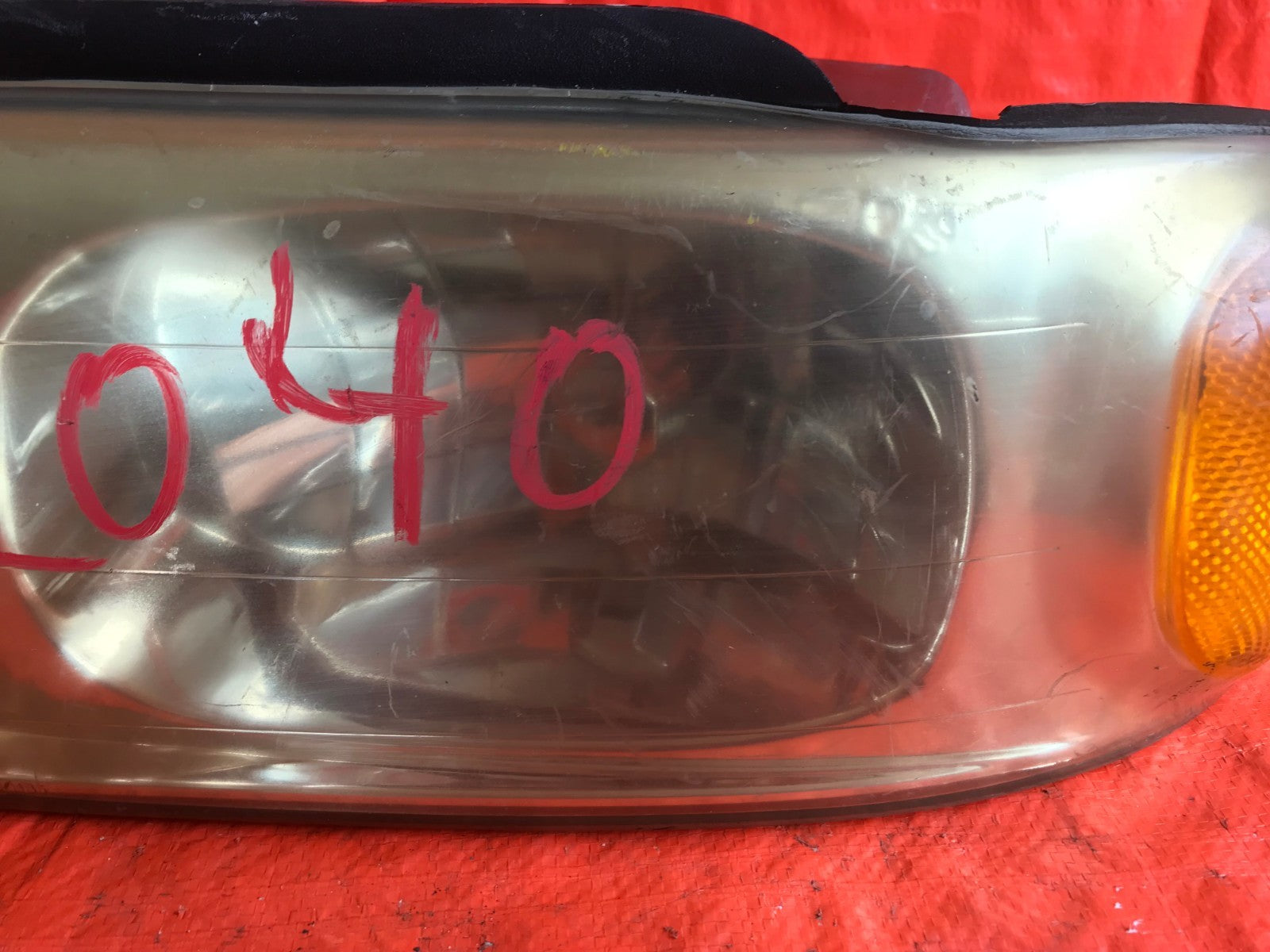 OEM 2001 01 LINCOLN NAVIGATOR DRIVER LEFT HEADLIGHT HEADLAMP L LH4
