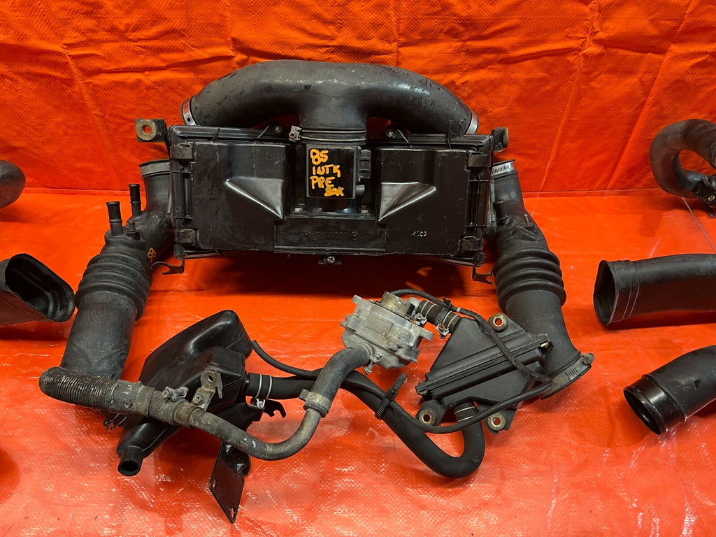 90 92 NISSAN 300ZX NON TURBO COMPLETE FACTORY AIR INTAKE W/ EAI & MAF & ARMS OEM4
