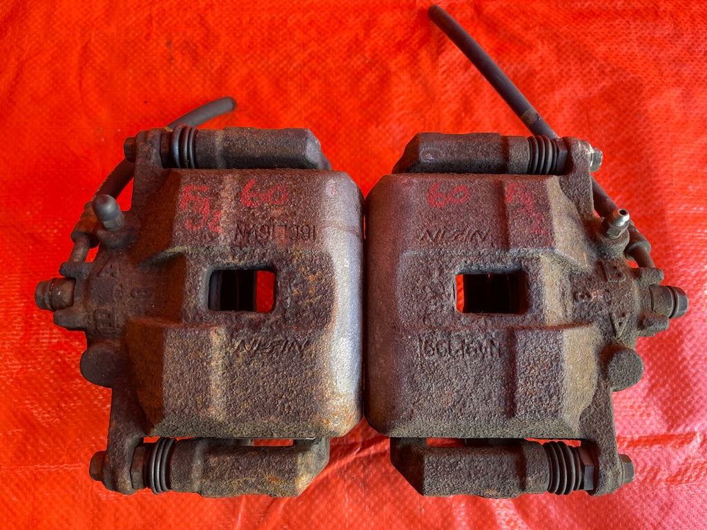 06 11 HONDA CIVIC SI   FRONT BRAKE CALIPER CALIPERS    LEFT AND RIGHT   OEM #607