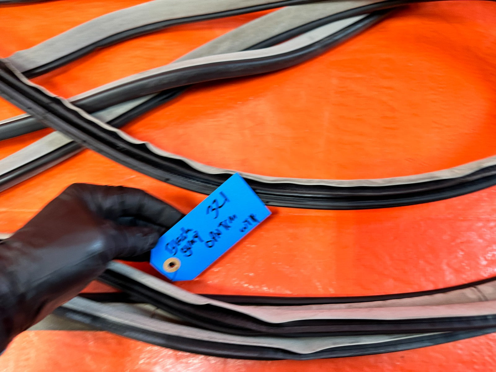 09 14 ACURA TSX DOOR 2 CHASSIS OPEN TRIM RUBBER GASKETS SEALS FRONT REAR ALL 48