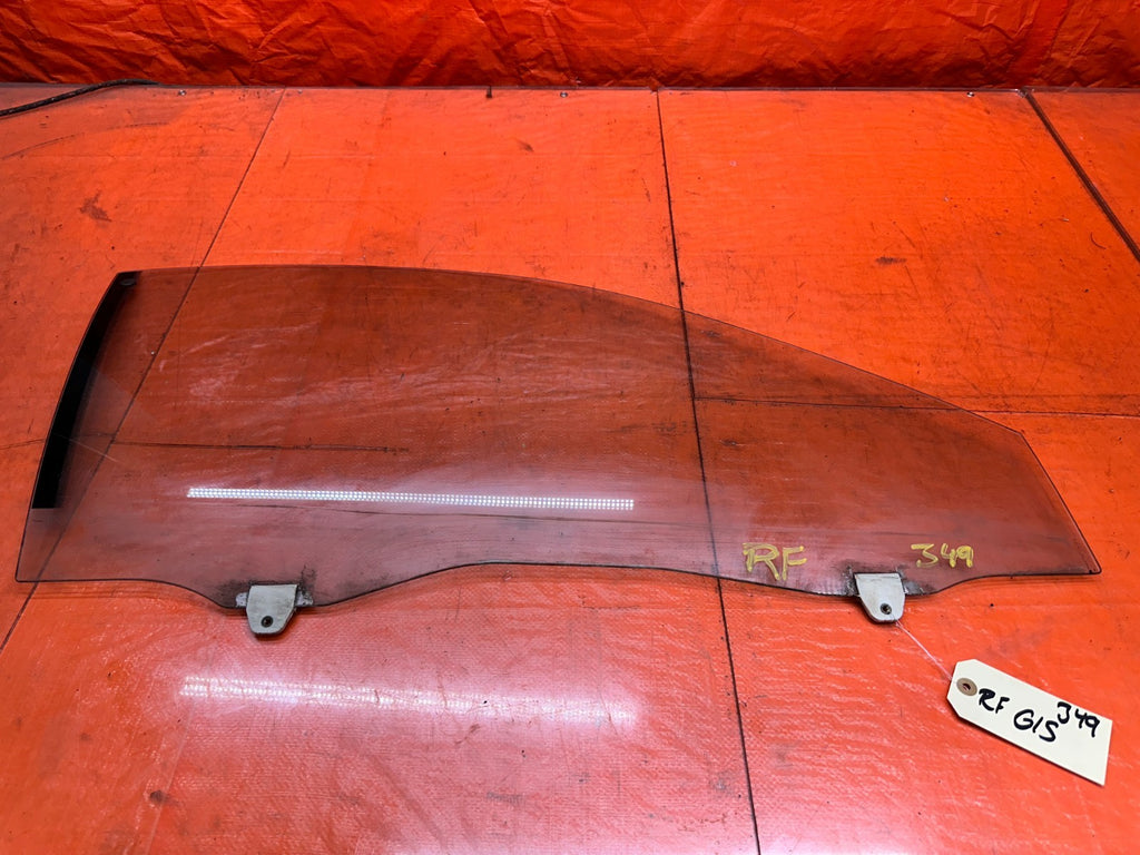 1994-2001 ACURA INTEGRA 2D PASSENGER RIGHT FRONT DOOR GLASS WINDOW OEM #3490