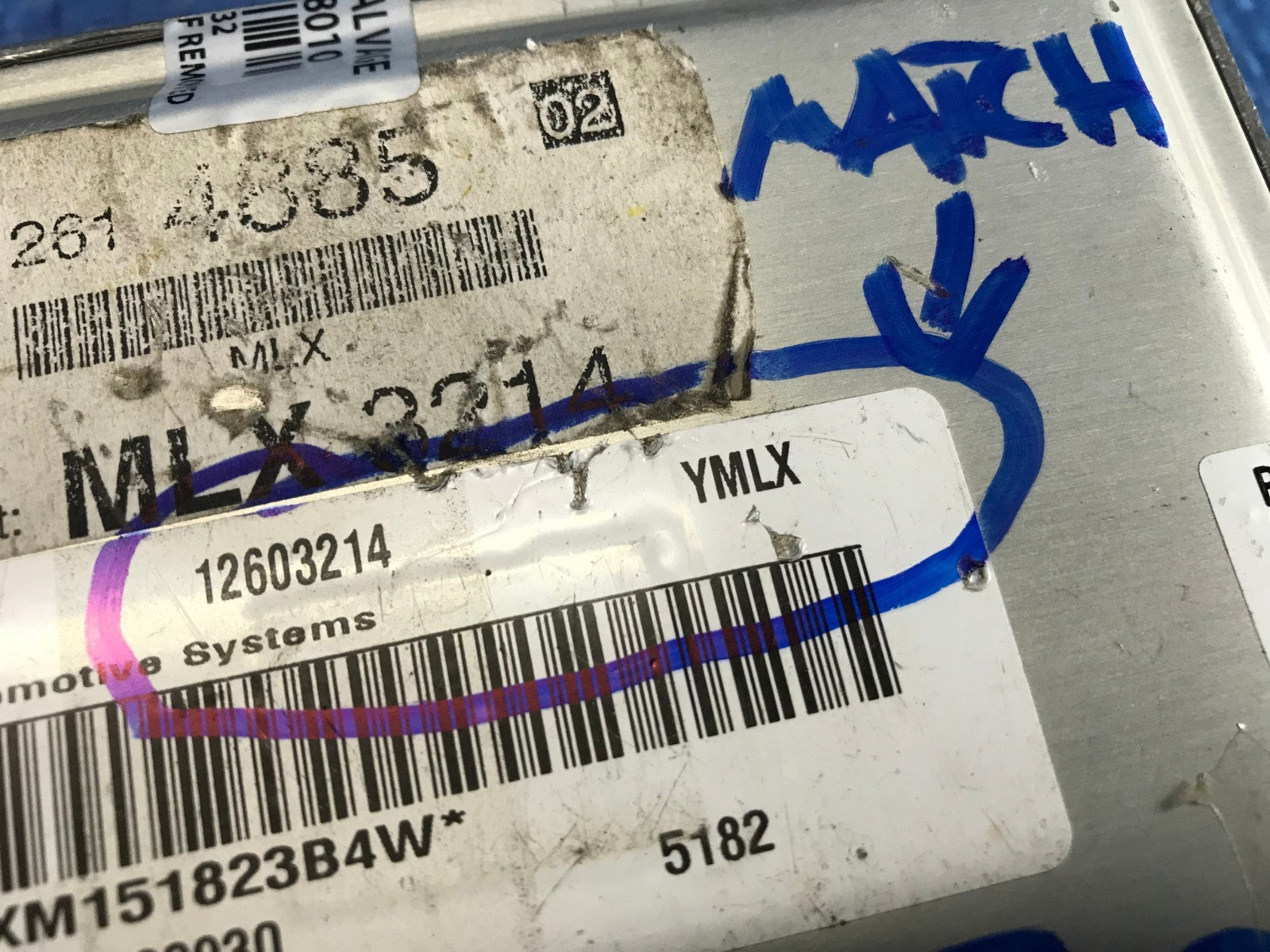 OEM 2006 06 BUICK LACROSSE ENGINE COMPUTER ECU ECM EBX   12603214 YMLX1