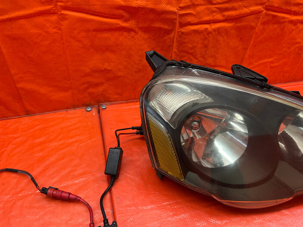 02 04 ACURA RSX   AFTERMARKET BRAND BLACK HOUSING HEADLIGHTS   LEFT & RIGHT #17113