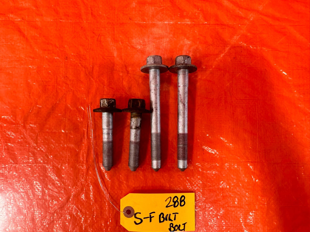 02 10 LEXUS SC430   REAR SUBFRAME CROSSMEMBER CARRIER BOLTS   OEM #2882