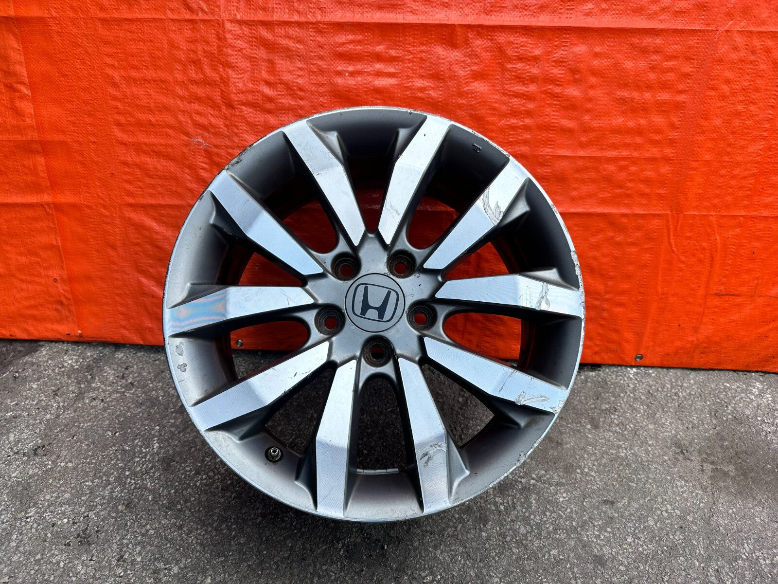 09 11 HONDA CIVIC SI   5 / 10 SPOKE   17 INCH   WHEEL RIM   OEM FACTORY 286 20