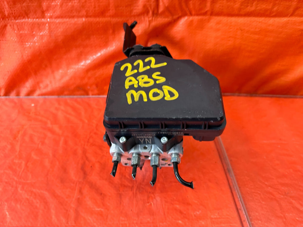 16 17 INFINITI Q50   RED SPORT 400   W/ PRE CRASH ONLY   ABS PUMP MODULE OEM 2222